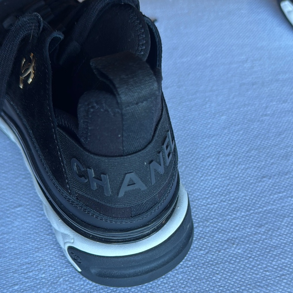 Chanel Women's Black Sneakers - Picture 3 of 3